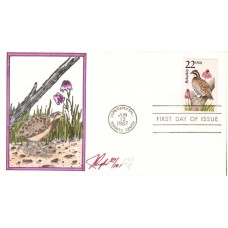 #2301 Bobwhite Quail Pugh FDC