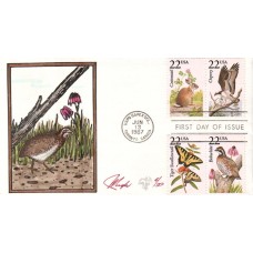 #2290//2301 Bobwhite Quail Pugh FDC