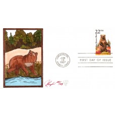 #2310 Alaskan Brown Bear Pugh FDC