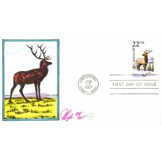 #2328 American Elk Pugh FDC