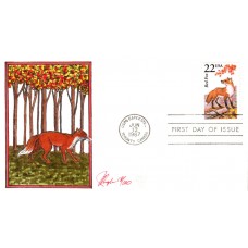 #2335 Red Fox Pugh FDC