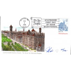 #2341 Massachusetts Statehood Pugh FDC