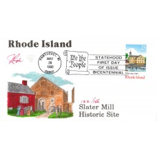 #2348 Rhode Island Statehood Pugh FDC