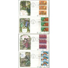 #2395-98 Special Occasions Pugh FDC Set