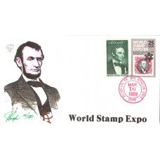 #2410 World Stamp Expo Pugh FDC