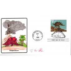 #2424 Stegosaurus Dinosaur Pugh FDC