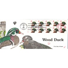 #2485 Wood Duck Pugh FDC