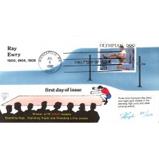 #2497 Olympic Jumping - Ewry Tab Pugh FDC