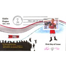 #2499 Olympic Boxing - Eagan Pugh FDC