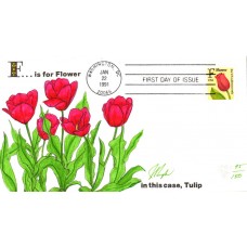 #2517 F - Tulip Pugh FDC