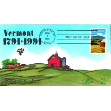 #2533 Vermont Statehood Pugh FDC