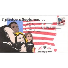 #2593 Pledge of Allegiance Pugh FDC