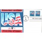 #2606 USA - Flag Pugh FDC