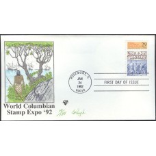 #2616 World Columbian Expo Pugh FDC