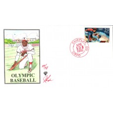 #2619 Olympic Baseball Pugh FDC