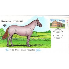 #2636 Kentucky Statehood Plate Pugh FDC