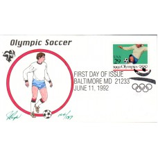 #2637 Soccer Pugh FDC