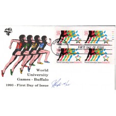 #2748 World University Games Plate Pugh FDC