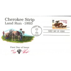 #2754 Cherokee Strip Pugh FDC