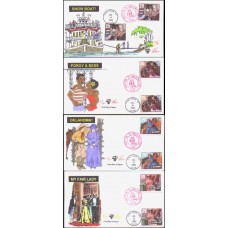 #2767-70 Broadway Musicals Dual Pugh FDC Set