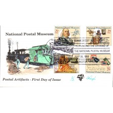 #2779-82 National Postal Museum Pugh FDC