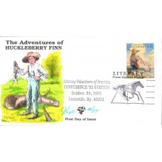 #2787 Huckleberry Finn Pugh FDC