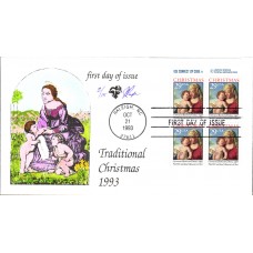 #2789 Madonna and Child Plate Pugh FDC