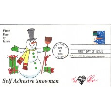 #2803 Snowman Pugh FDC