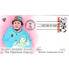 #2826 Keystone Cops Pugh FDC 