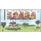 #2829-33 Summer Garden Flowers Pugh FDC