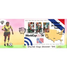 #2837 World Cup Soccer - Orlando Pugh FDC