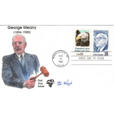 #2848 George Meany Pugh FDC