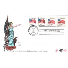 #2889-92 G Rate - Flag Pugh FDC