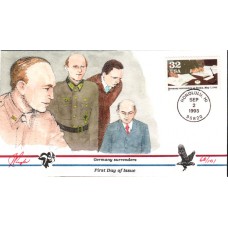 #2981f Germany Surrenders Pugh FDC