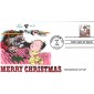 #3117 Christmas Skaters Pugh FDC