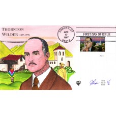 #3134 Thornton Wilder Plate Pugh FDC