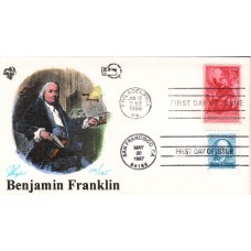 #3139 Benjamin Franklin Dual Pugh FDC