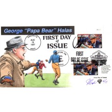 #3146//50 George Halas Pugh FDC