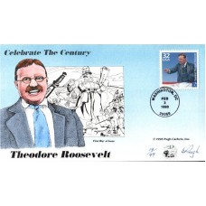 #3182b Theodore Roosevelt Pugh FDC