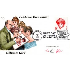 #3182m Gibson Girl Pugh FDC