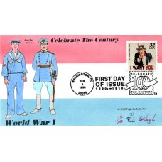 #3183i World War I Pugh FDC