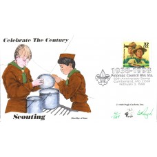 #3183j Boy / Girl Scouts Pugh FDC