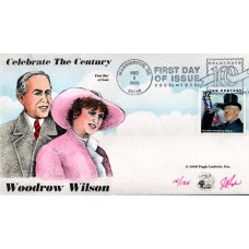 #3183k Woodrow Wilson Pugh FDC