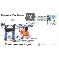 #3183n Construction Toys Pugh FDC