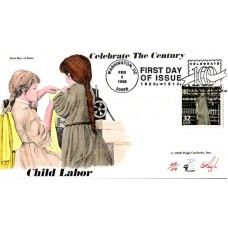 #3183o Child Labor Pugh FDC