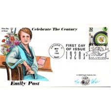 #3184f Emily Post Pugh FDC