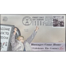 #3190d Hostages Come Home Pugh FDC