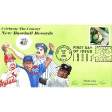 #3191a New Baseball Records Pugh FDC