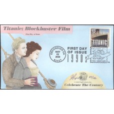 #3191l Titanic Pugh FDC