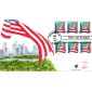 #3280-81 Flag Over City Dual PNC Pugh FDC